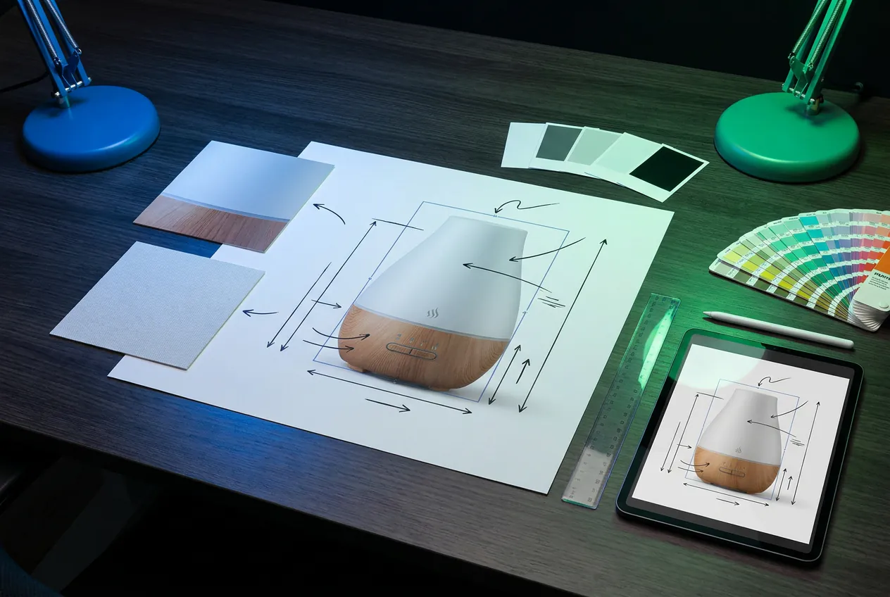 Workflow illustration for complex design editing with Nano Banana Pro
